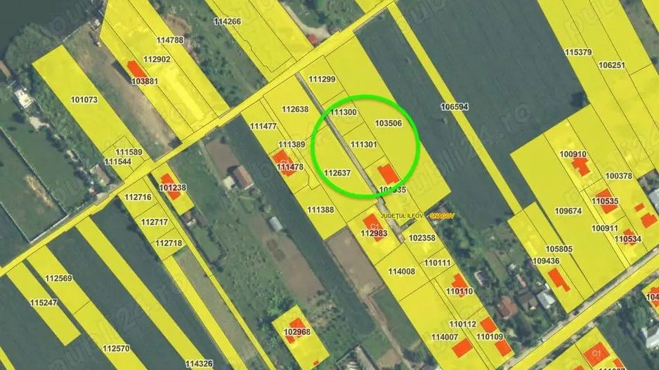 Teren intravilan 614 mp Ciofliceni Snagov - Poză 2