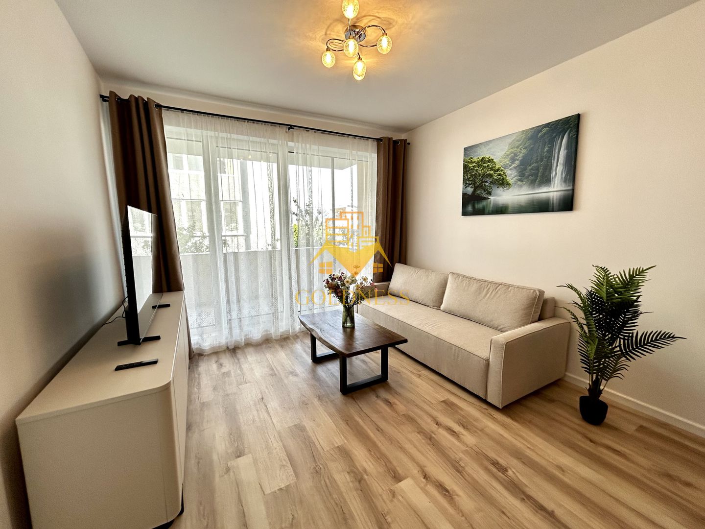 2 camere, Modern, Parcare subterana, Zona Cetatii, Bloc Nou, Floresti - Poză 2