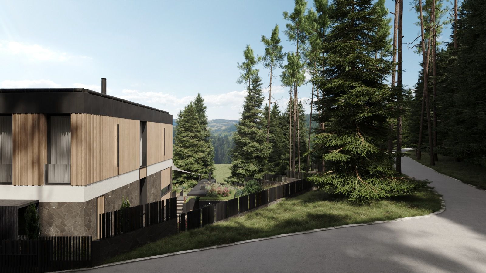 Teren cu proiect vila autorizat Poiana Brasov - Poză 10