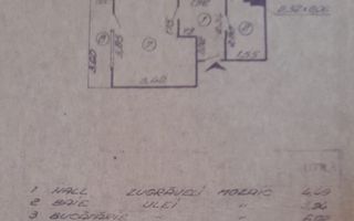 Apartament 2 camere decomandat – Tineretului – Carol, Sector 4 - Schiță 8