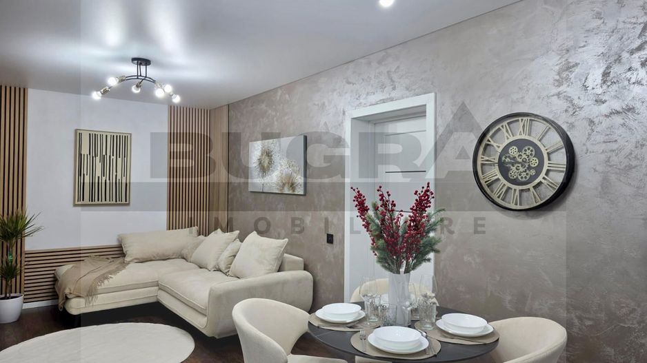 Apartament 3 camere, 59 mp, parcare, TOTUL NOU, zona Mega Image - Poză 2