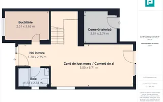 Duplex ultrafinisat cu 3 camere, 3 băi în Pișchia - Poză 12