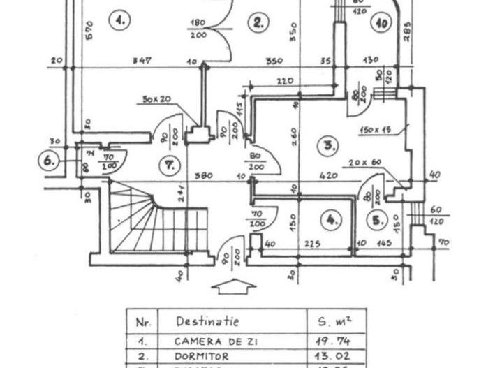 Vanzare Apartament Duplex 4 Camere Decebal - Schiță 6