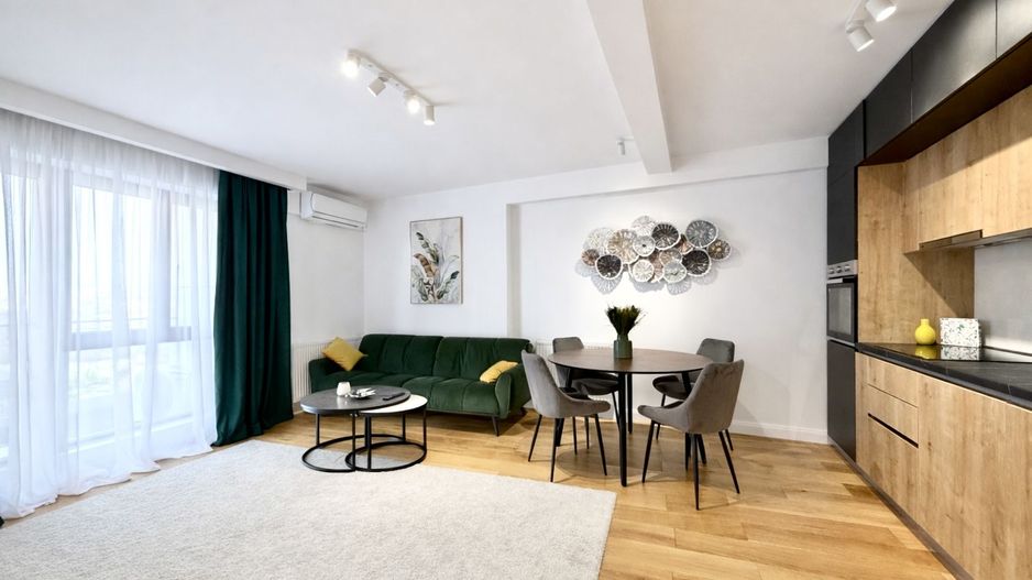 Apartament 3 camere, mobilat modern, Aviatiei – Băneasa, bloc 2024 - Poză 3