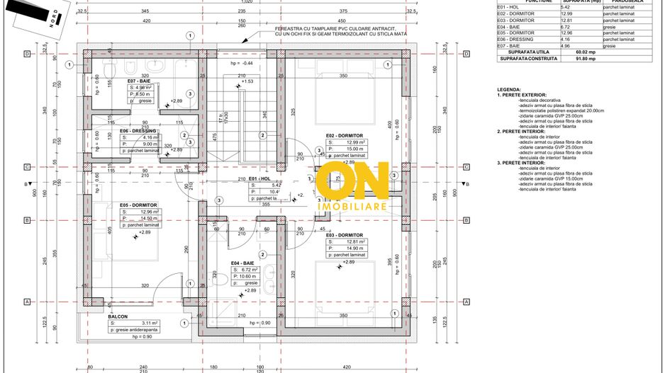 Casa 4 camere, 795 mp teren, zona Valea Popii - Schiță 4