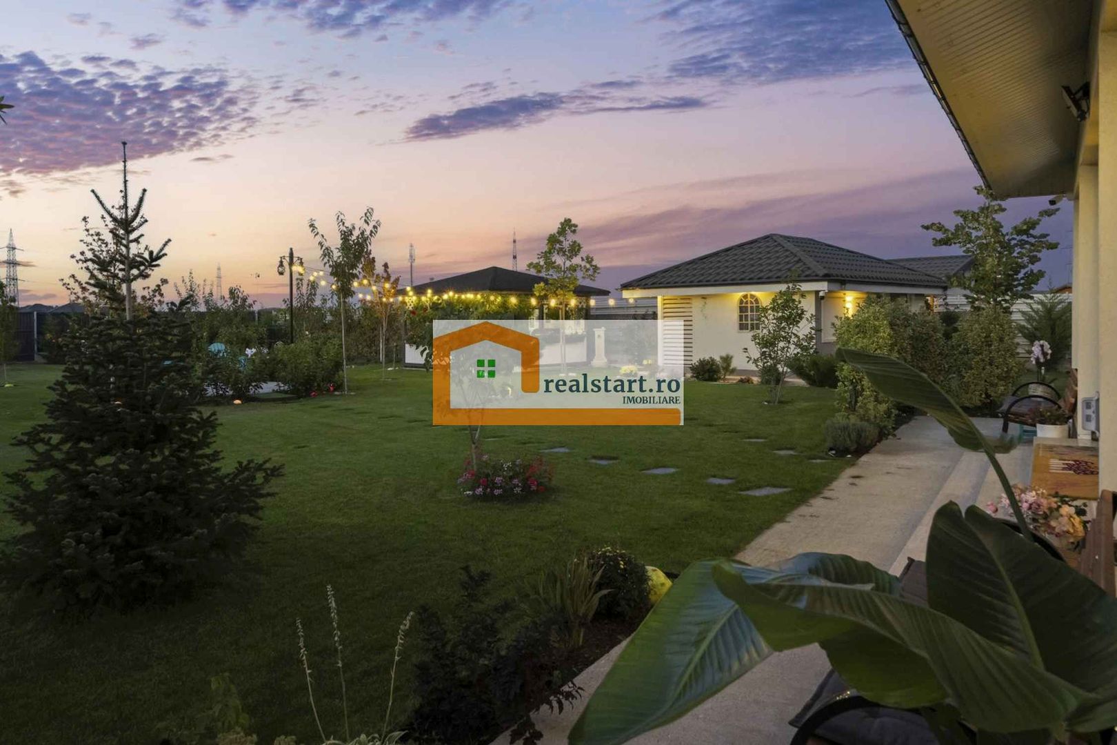 Langa Padure si lac, Vila P+Pod , 900mp teren,  terasa 40mp,  complex securizat - Poză 49