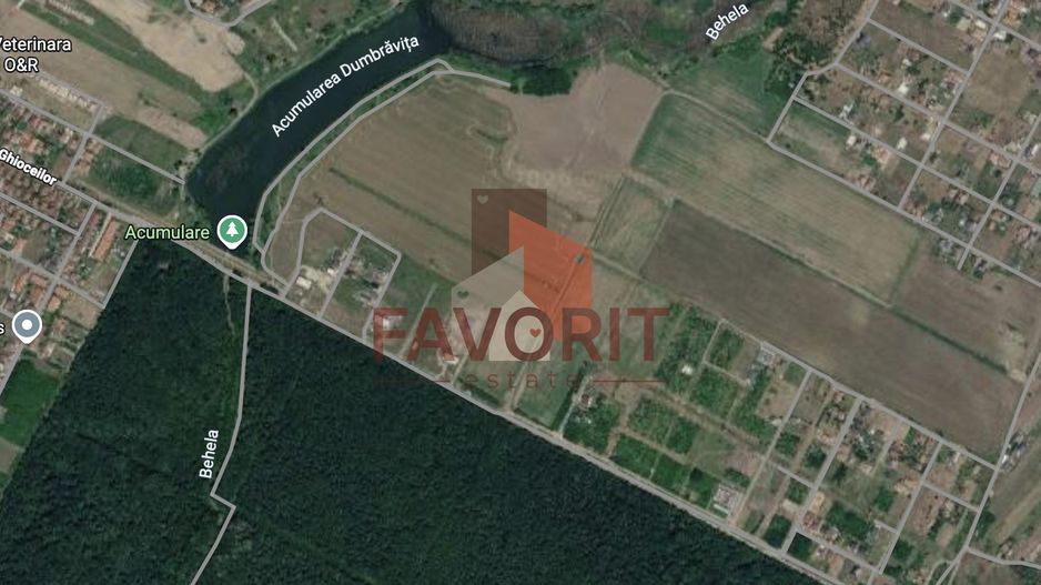 Teren de vânzare Dumbrăvița,lângă Pădurea Verde | Toate utilitatile - Poză 3