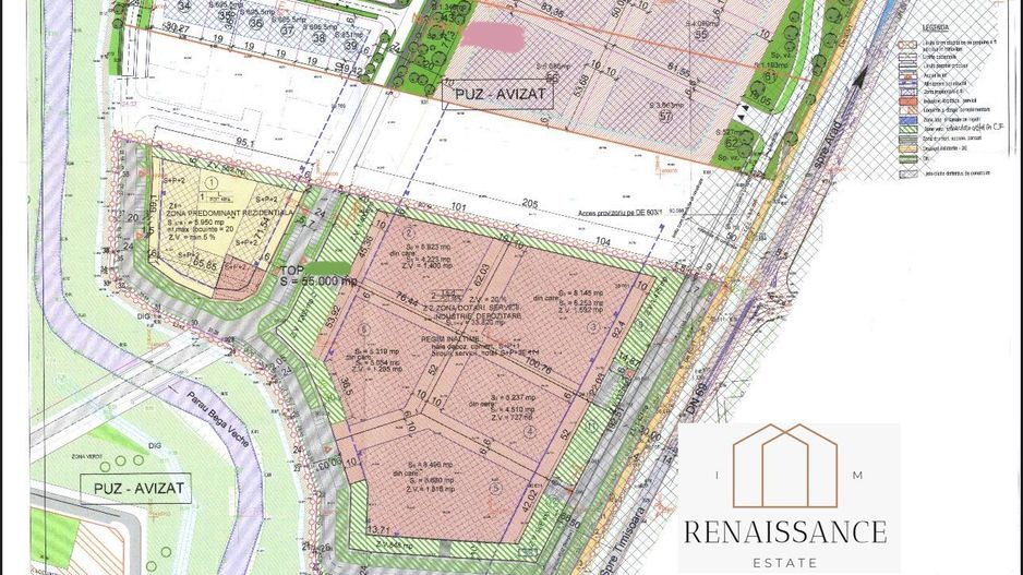 Teren PUZ Aprobat Pretabil Hale | 55.000mp - Park Industrial Sanandrei - Poză 10