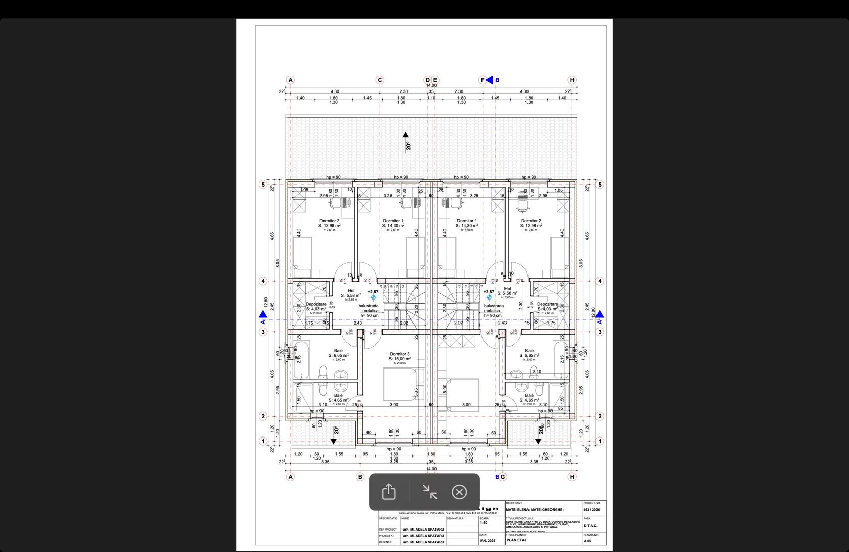 COMISION 0% | Duplex | 130 mp utili | 5 Camere | P+E+Pod | Săcălaz | - Poză 11