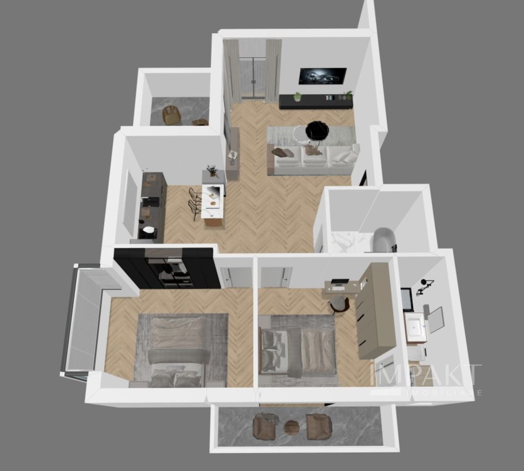 Penthouse cu Vedere Panoramica la Liziera Padurii | Terra, Floresti - Poză 2