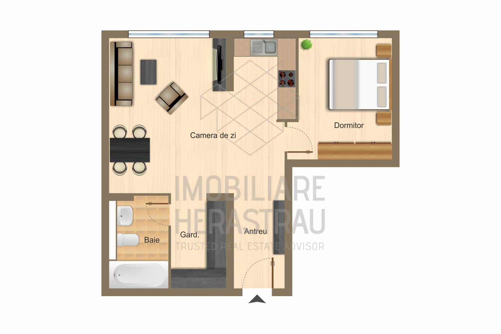 Apartament cochet | 2 camere | Pipera | 4 City North | Garaj - Poză 12