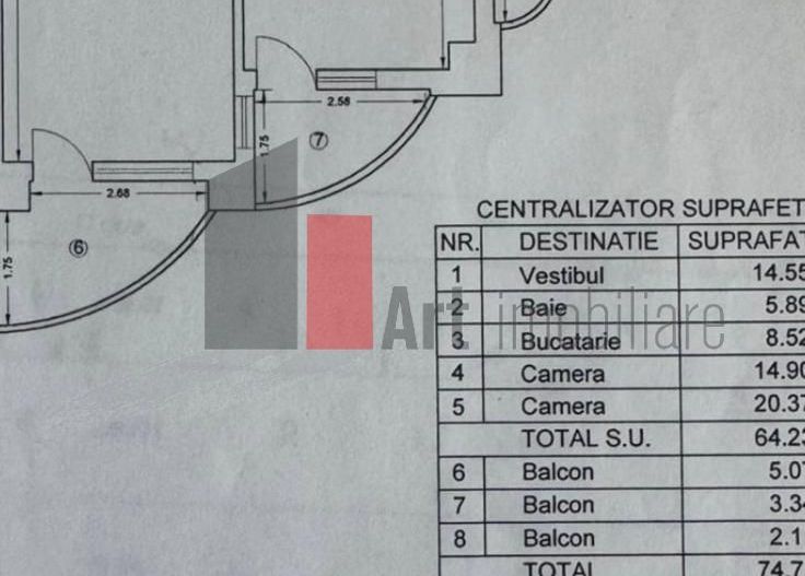 Apartament cu 2 camere de vanzare-Unirii-Alba Iulia - Poză 5