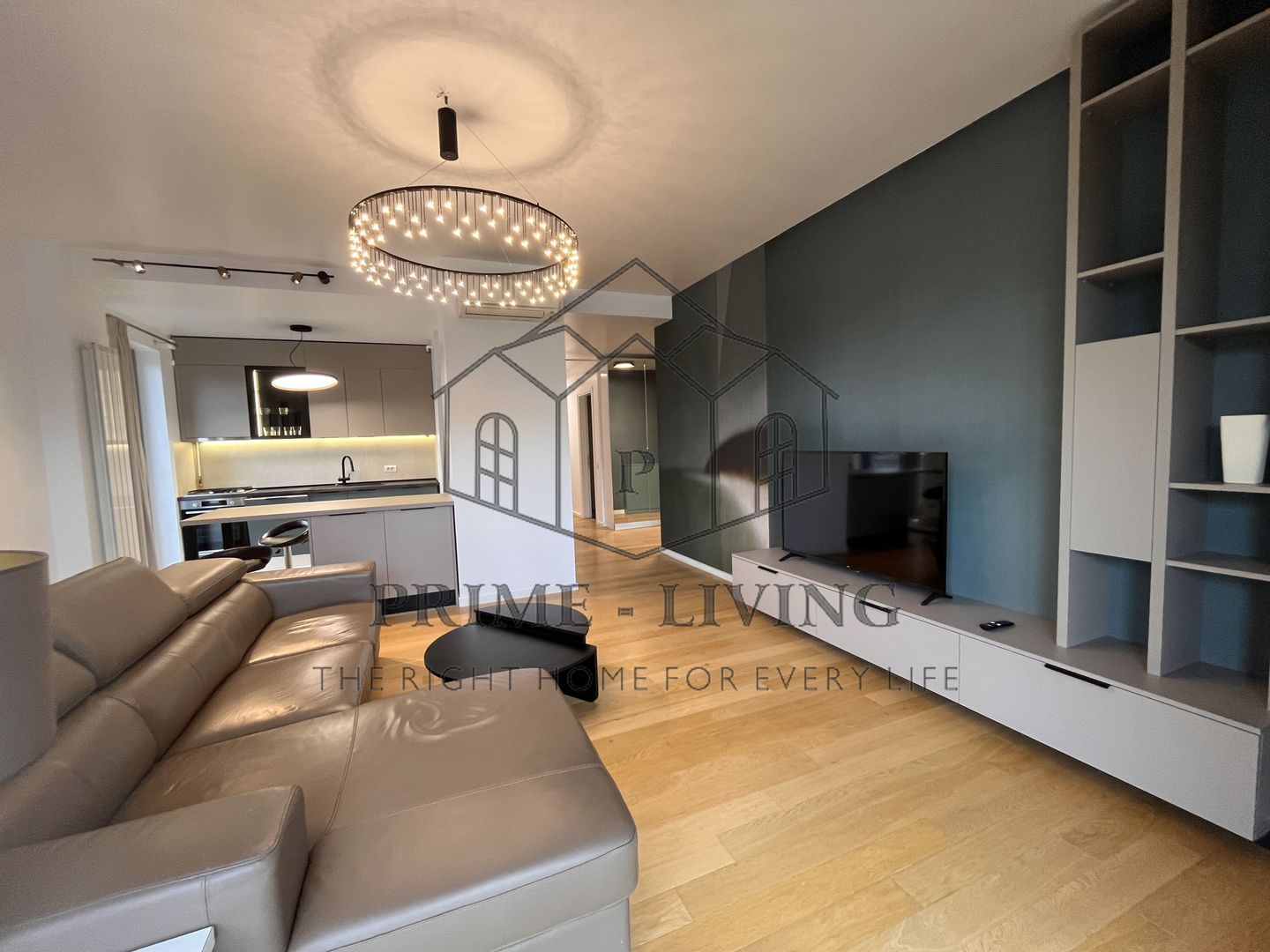 APARTAMENT SUPERB CU 2 DORMITOARE LA  INCHIRIERE LANGA PARC HERASTRAU - Poză 1