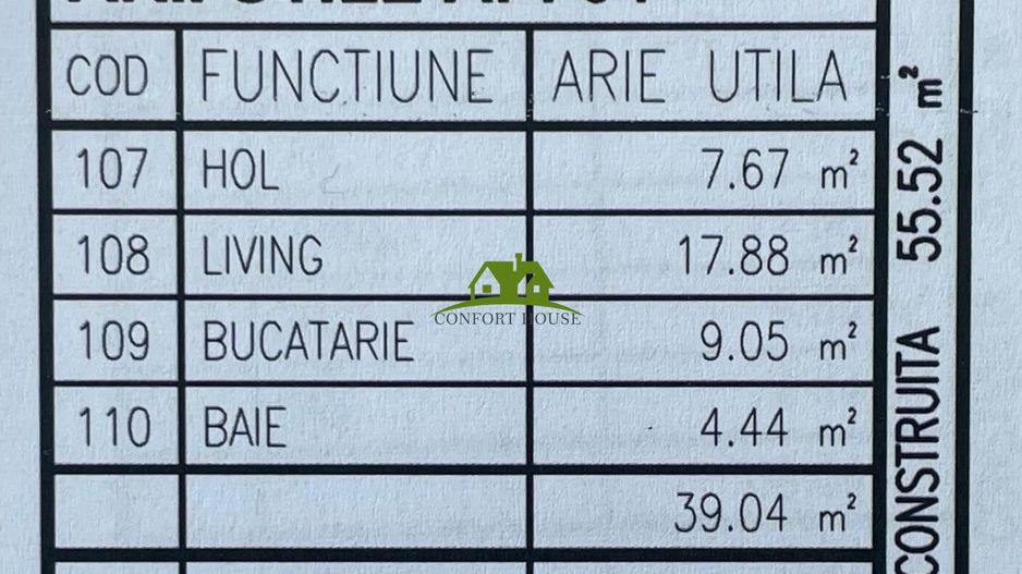 Garsoniera, bloc nou, P+3, Nr.04, Et.1, Bl.4 - CP2458806 - Poză 7