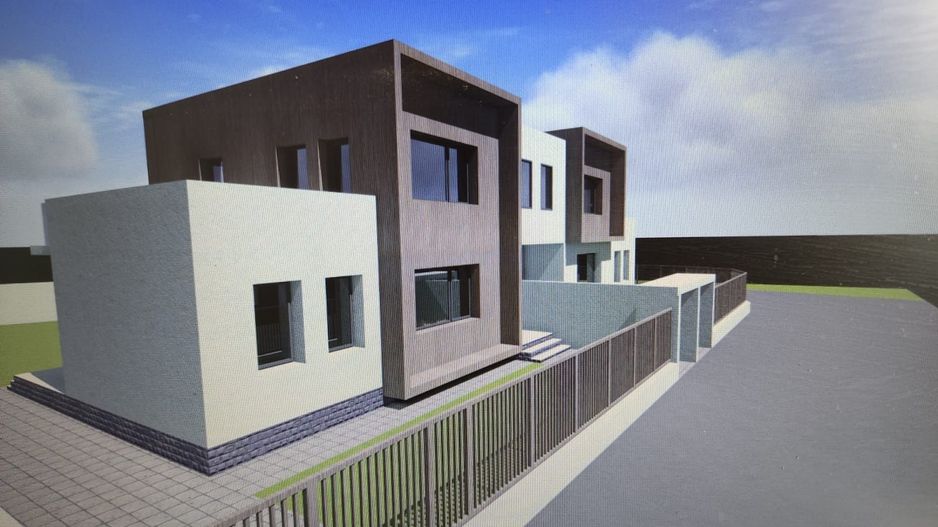 Duplex spatios, design modern cu 3 camere, Sacalaz - Poză 11