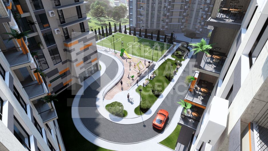 Vânzare, apartament, 2 camere, terasă, strada Grenoble, Botanica - Poză 4