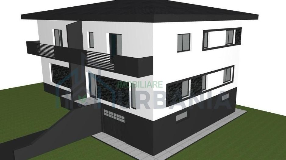 Duplex modern în Rediu – construcție la gri | 2 case | 375 mp/casă - Poză 2