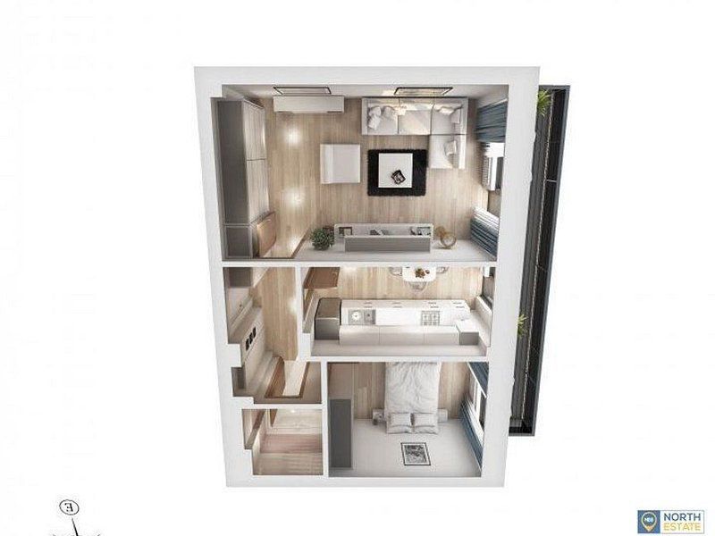 Apartament mobilat si utilat, parcare, Iancu Nicolae 133 - Poză 18