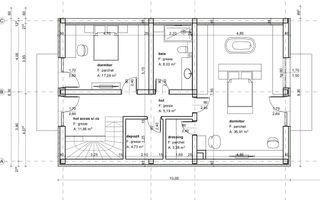 OFERTA! Casa la rosu, P+1, 300 mp teren, cu utilitati, Lancram - Schiță 13