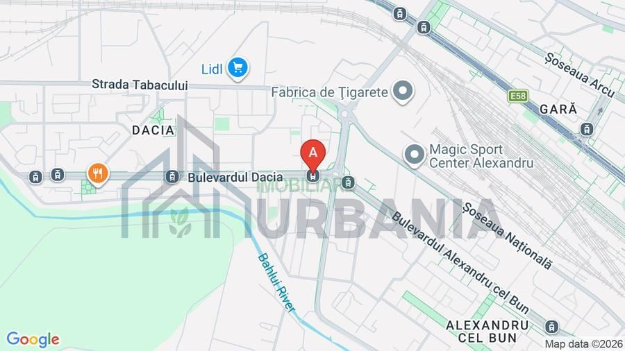 Apartament 2 camere, decomandat, Bd. Dacia (Zimbru), Iași – 56 mp, etaj 10/10 - Poză 1