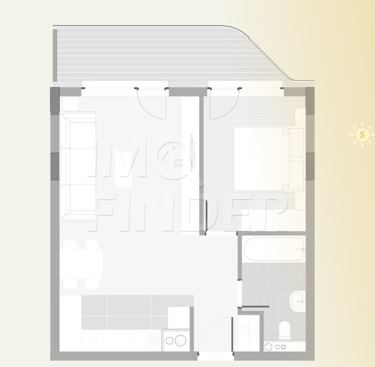 2 camere Floresti,  Ansamblul Eroilor Residence, zona centrala cu CF - Poză 6