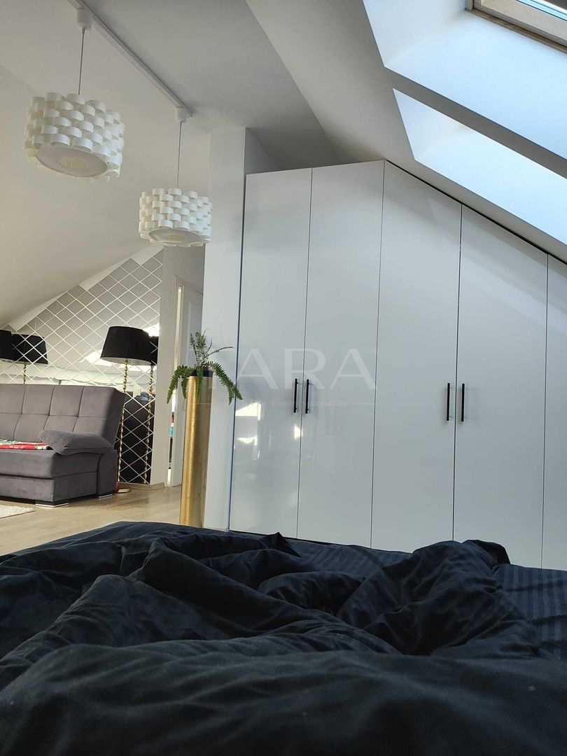Apartament 2 camere, mansardă înaltă,  Parcul Poligonului, Florești - Poză 3