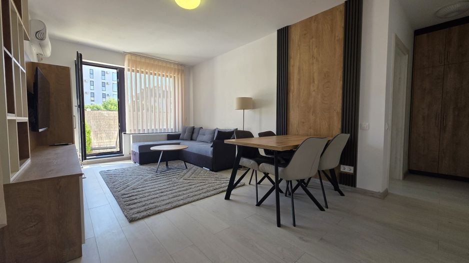 Apartament 3 camere parter si curte 45m  de inchirat Rond OMV Pipera - Poză 1