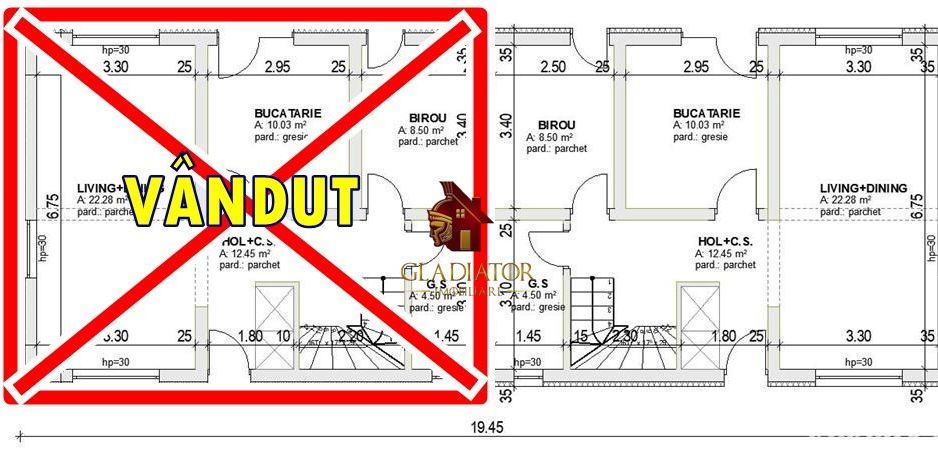 Vila duplex Bucium -Visani - 5 camere, finalizata, intabulata, nu rata - Poză 2