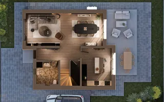 VIVO Residence | Vila P+1+Pod | 180 mp utili | 350 mp teren | Premium - Schiță 11