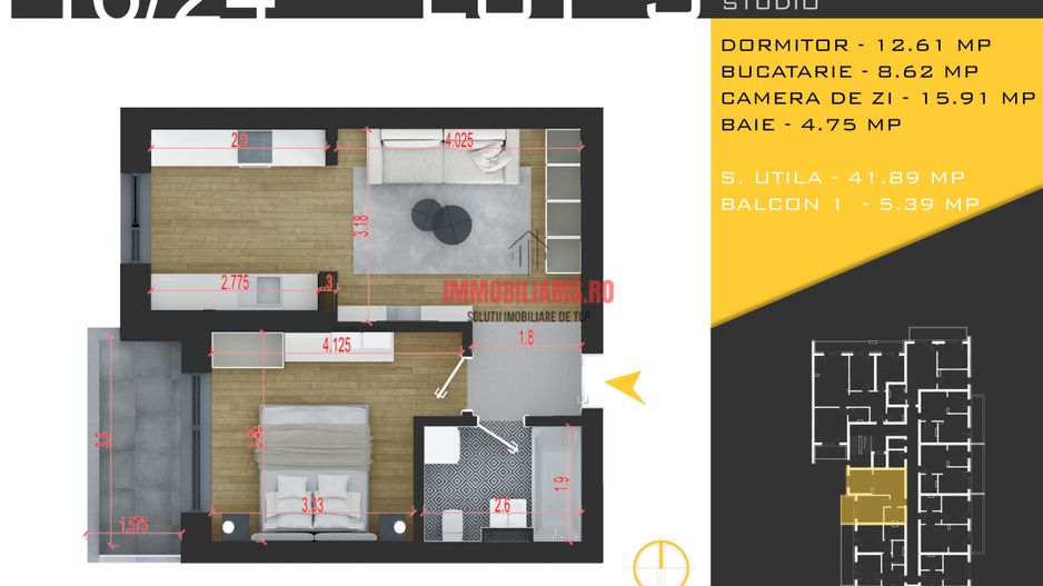 T. Pallady-Metrou - Centre Comerciale - Comision 0% - Schiță 2