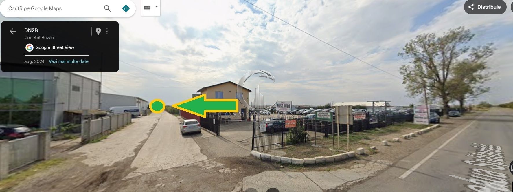 Teren intravilan Soseaua Bucuresti (Spatarului) langa A7 S=4.570mp d=30m - Poză 3