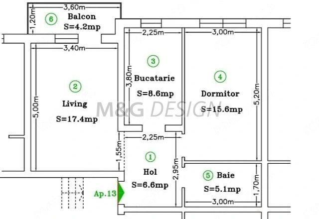 Apartament cu 2 camere Giroc - Poză 6