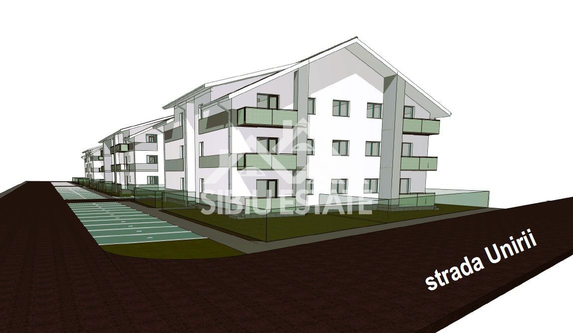 Apartament modern decomandat cu 2 camere si balcon în Șelimbăr - Poză 4