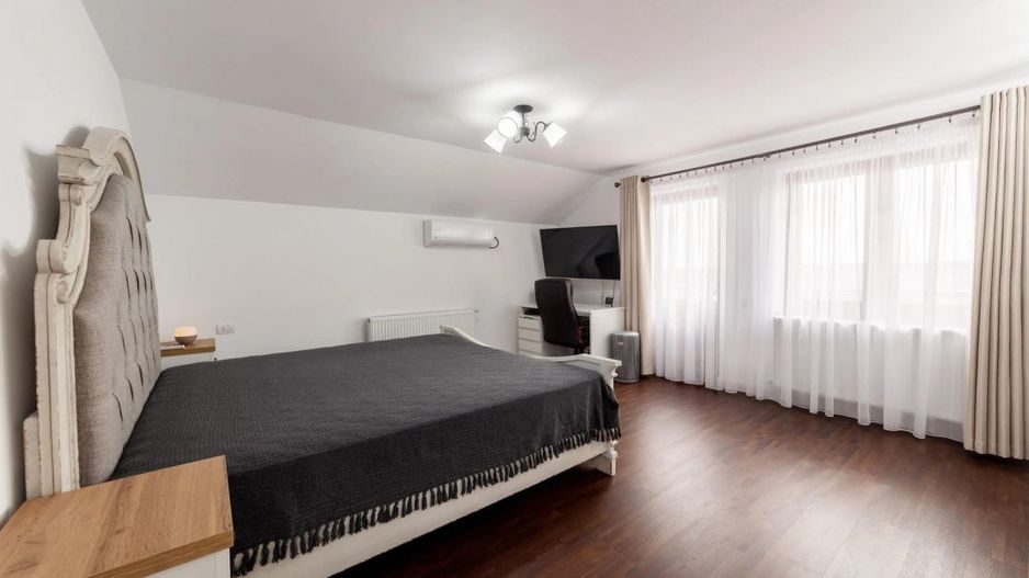 Casa moderna in Bradu - 3 camere,sauna proprie,mobilata , - Poză 10
