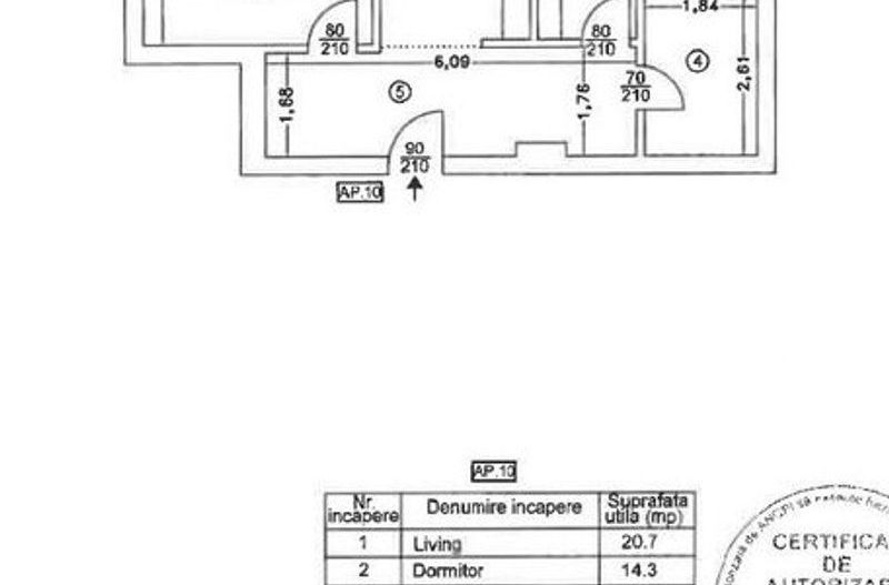 2 camere – 66 mp - Decomandat - Oltenitei - Gata de mutat - Poză 6