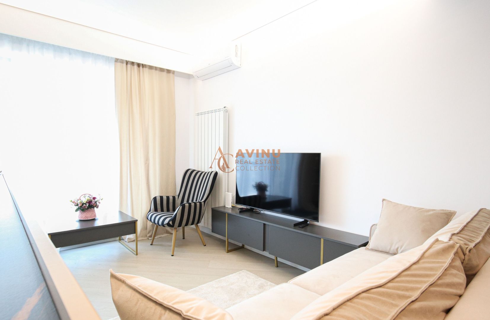 Cortina North | 2 Camere | 45+5mp | Etaj 9 | 700€ / Luna - Poză 2
