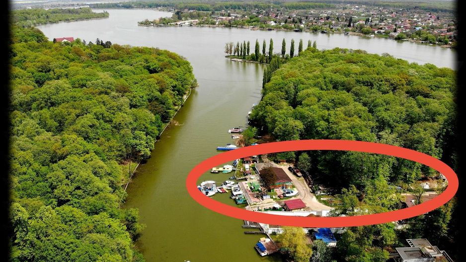 Proprietate unică Lacul Snagov 4390 mp cu deschidere de 70 ml la lac - Poză 1