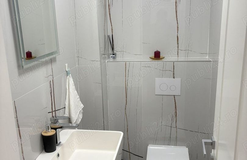 Închiriez apartament 2 camere, Unirii, centrală proprie, AC, parcare - Poză 9