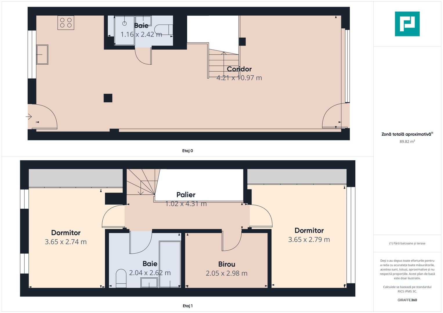Duplex 1/2 mobilat şi utilat în Săcălaz - Poză 28