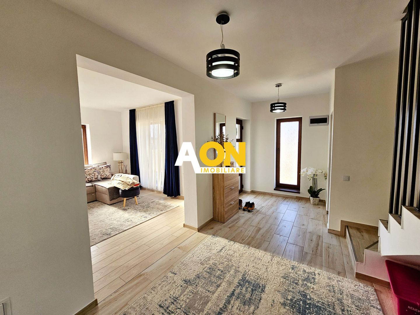 1/2 Duplex, 4 camere, mobilat, utilat, 230 mp, zona Lipoveni - Poză 7