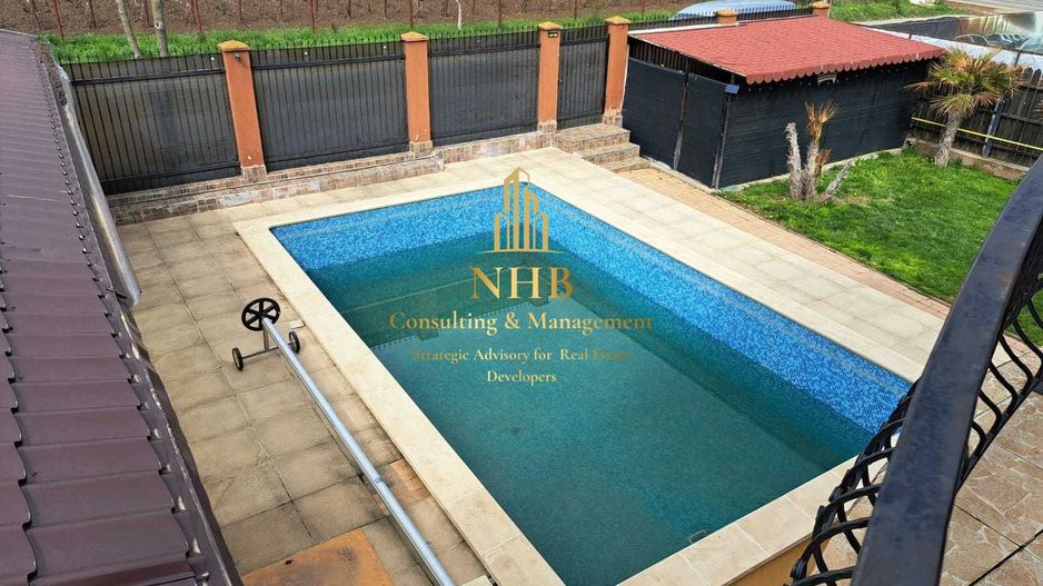 Vila de inchiriat 5 camere cu piscina -P+1- 208 mp Tunari- Pipera - Poză 9