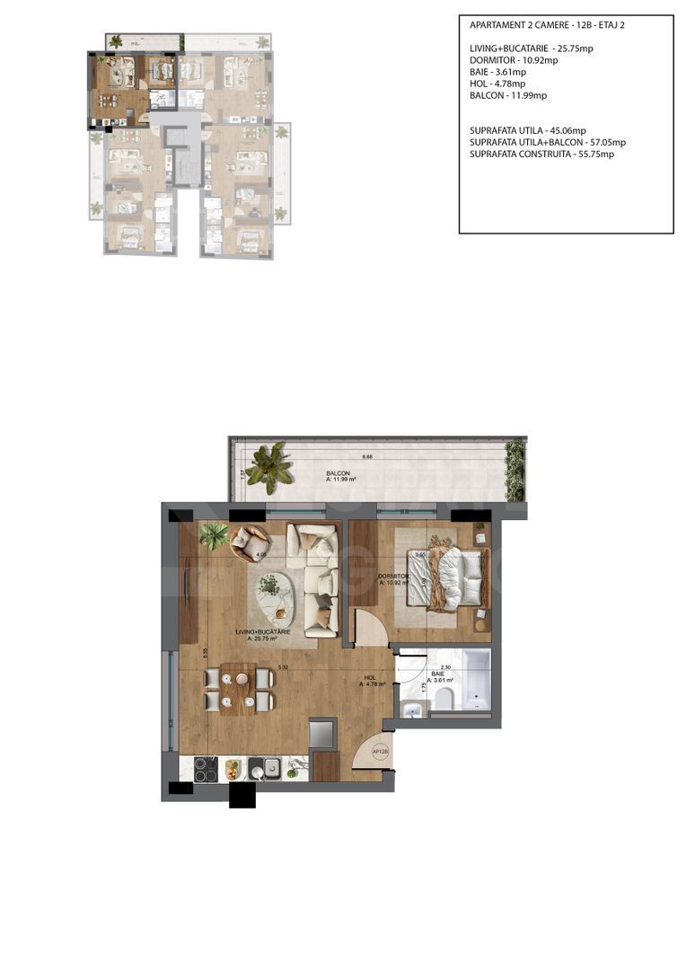 Vânzare, apartament, 2 camere, București - Poză 6