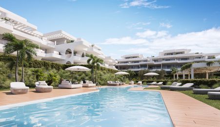 Apartament 2 Dormitoare cu Grădină, Estepona Est