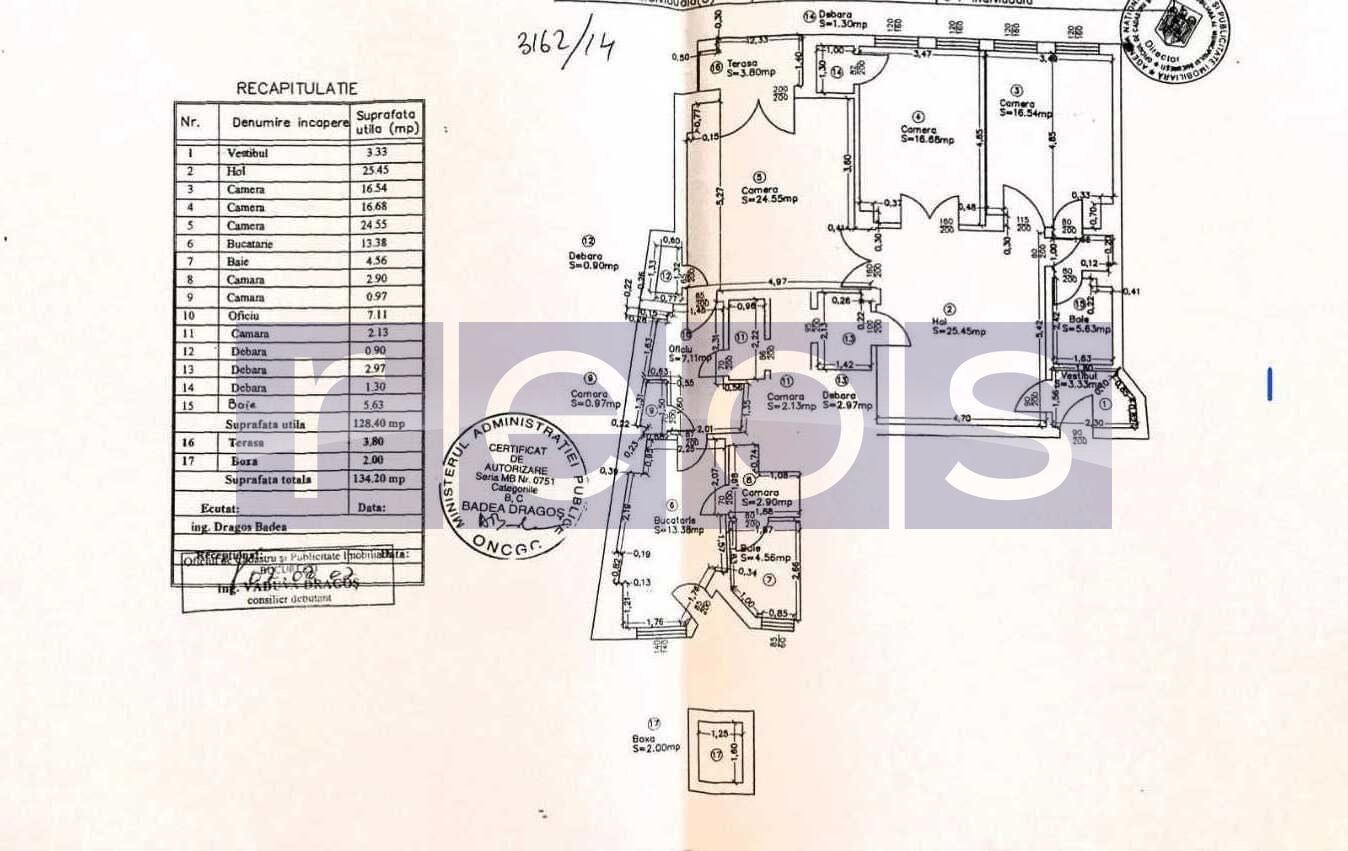 VANZARE 4 CAMERE | MAGHERU - AMZEI | MOBILAT SI UTILAT | 128 MP | - Poză 18