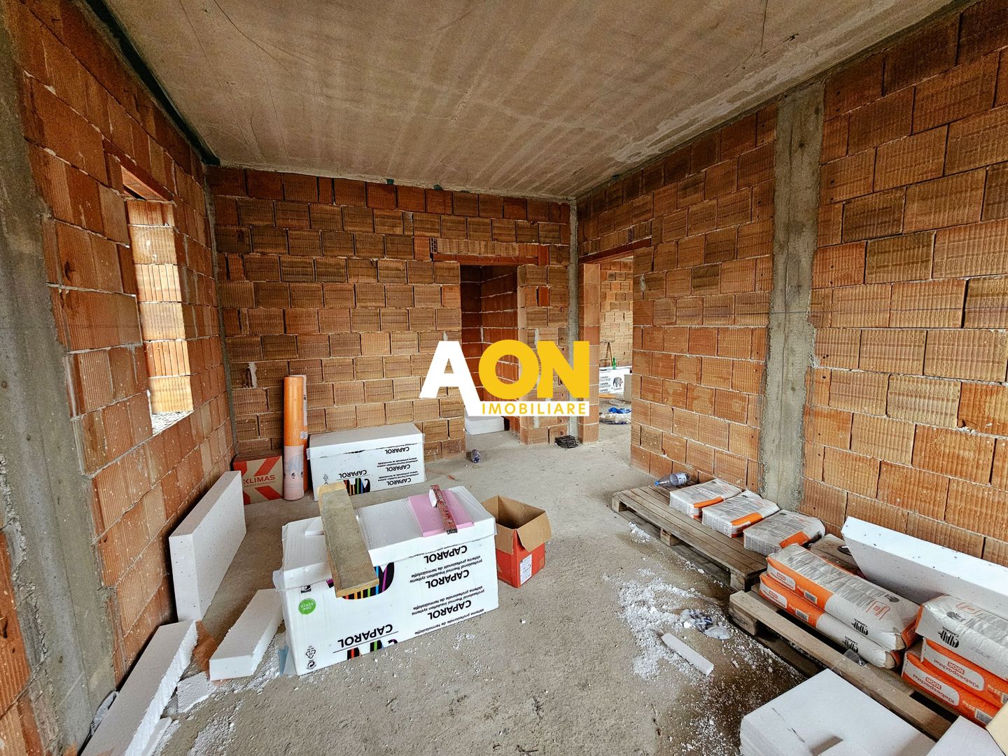 Casa nouă 123 mp utili, semifinisată, 535 mp teren, pod mansardabil - Poză 8