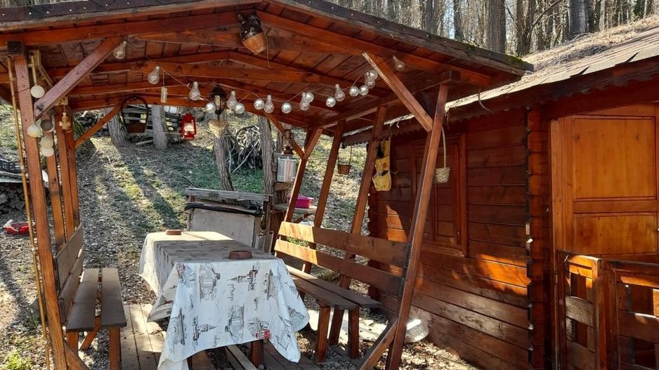 Spre vanzare cabana+ teren intravilan 1050mp-zona Pausesti Maglasi - Poză 9