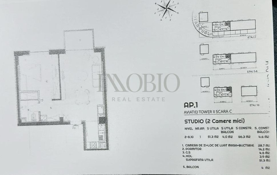 Apartament 2 Camere | Aviatiei Tower - Poză 10