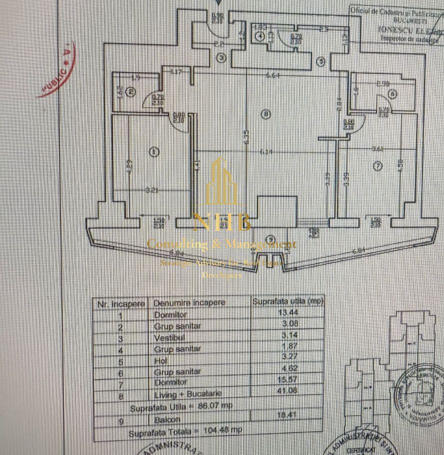 Apartament de vanzare -3 camere - Upground - Poză 12