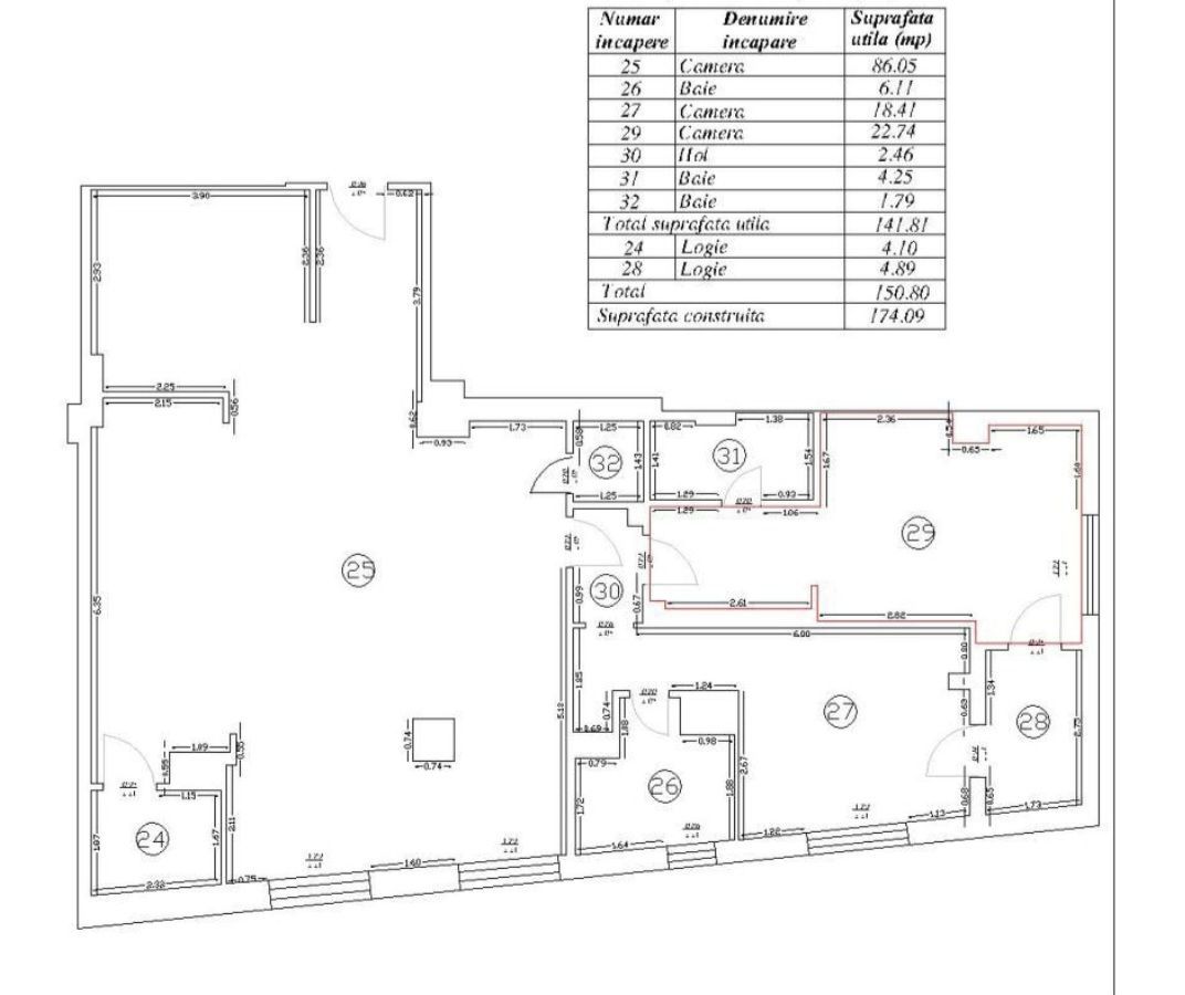 Apartament cu 3 camere 150,80 mp - Herastrau - Poză 8