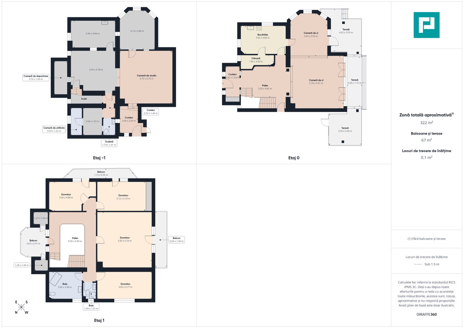 Vilă 343 mp utili, teren 600 mp, Oncea – Oradea - Poză 10